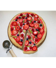 Pizza de Frutas Vermelhas