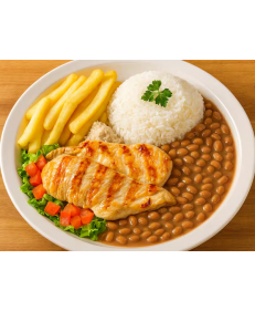 Marmita com Filé de Frango Grelhado